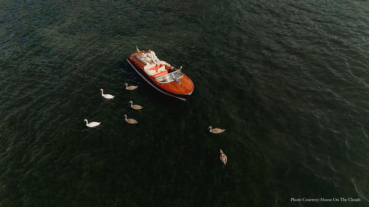 Nisha Saboo and Billy Badruddin, Italy