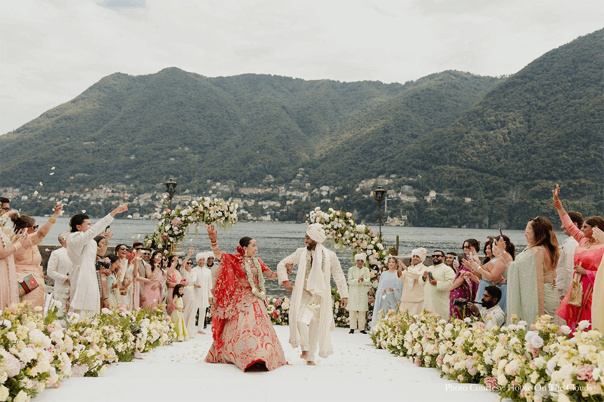 Nisha Saboo and Billy Badruddin, Italy