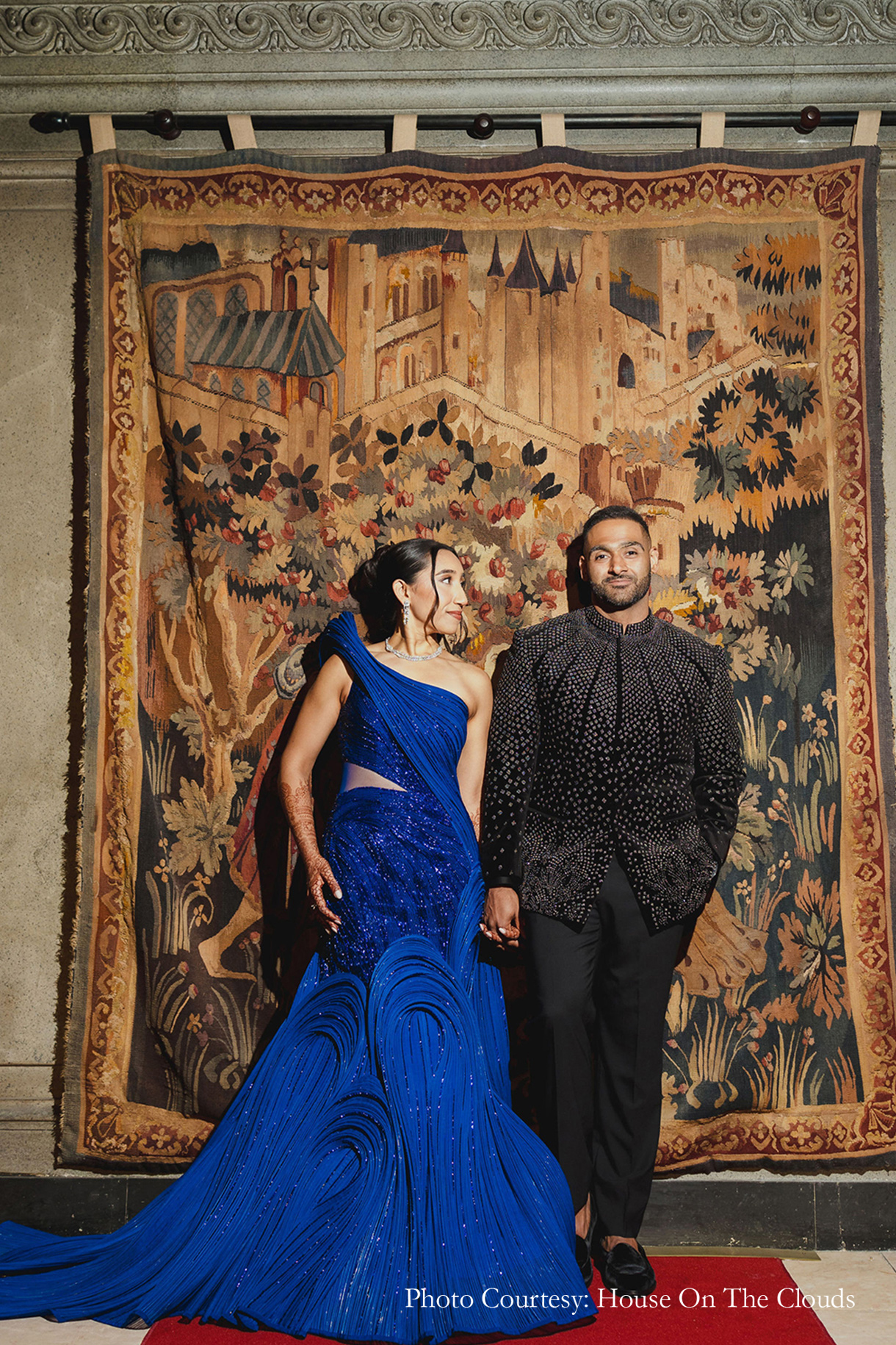 Nisha Saboo and Billy Badruddin, Italy