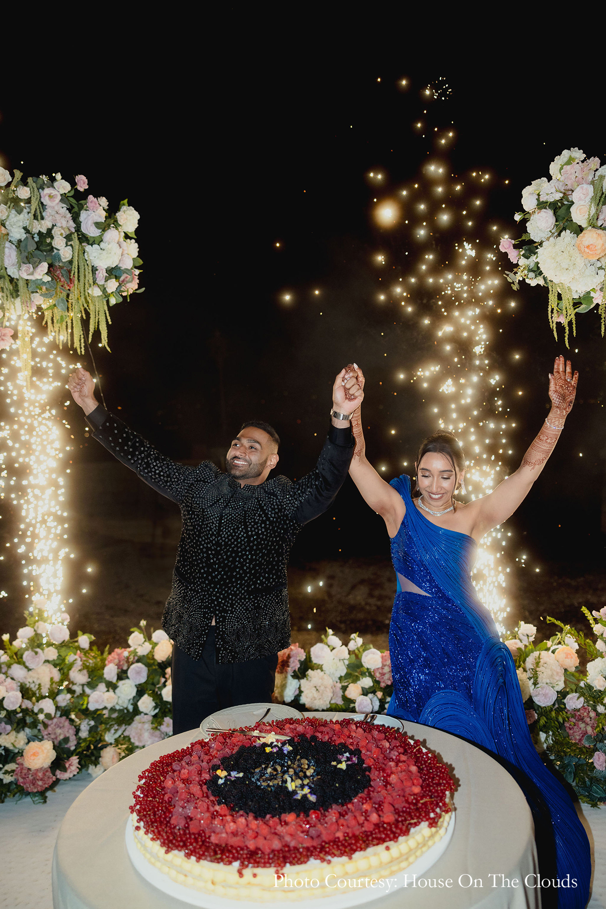 Nisha Saboo and Billy Badruddin, Italy