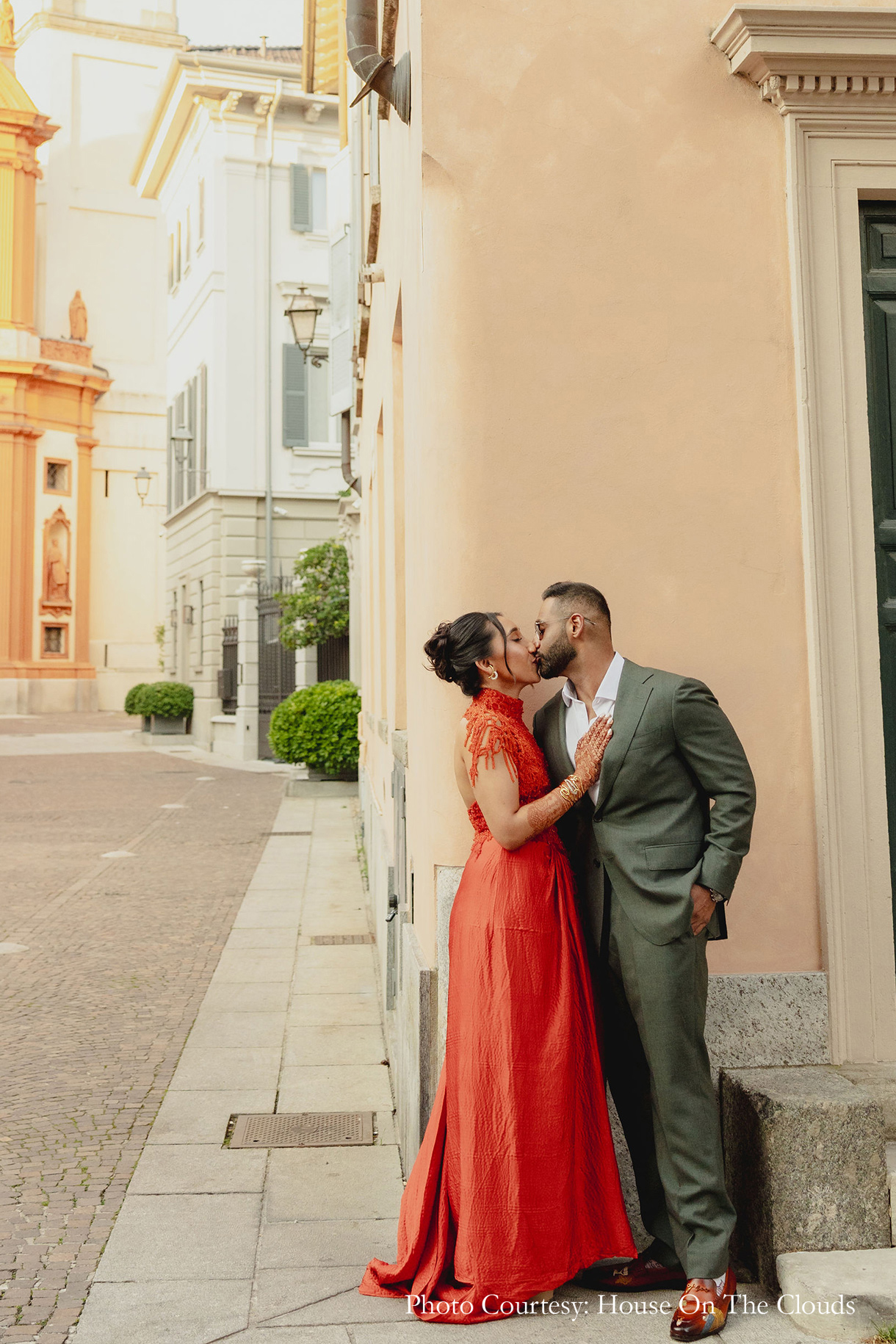 Nisha Saboo and Billy Badruddin, Italy