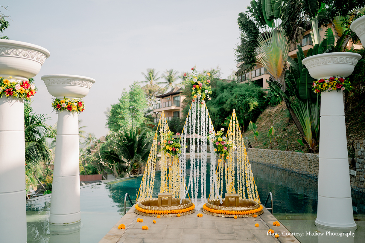 Piya Sodhi and Rubin Singh, Phuket