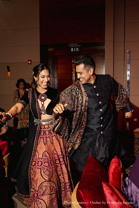 Priya and Sumeet, Fairmont Bab Al Bahr, Abu Dhabi