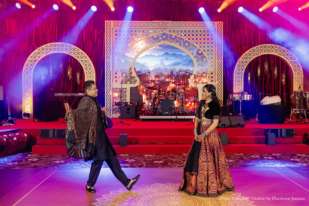 Priya and Sumeet, Fairmont Bab Al Bahr, Abu Dhabi