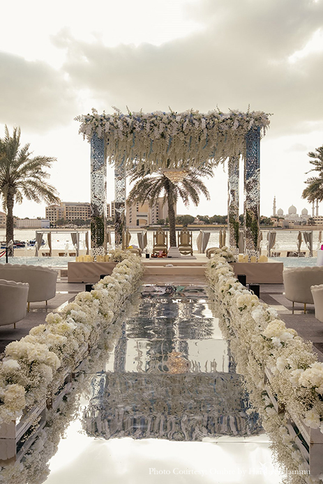 Priya and Sumeet, Fairmont Bab Al Bahr, Abu Dhabi