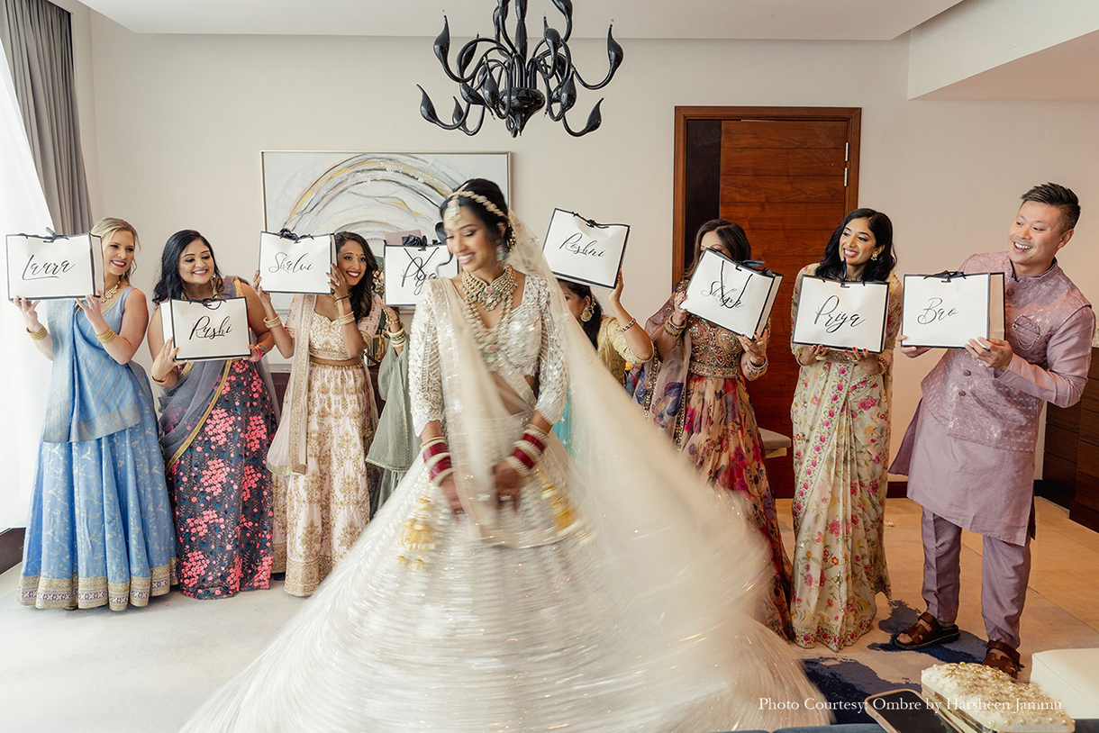 Priya and Sumeet, Fairmont Bab Al Bahr, Abu Dhabi