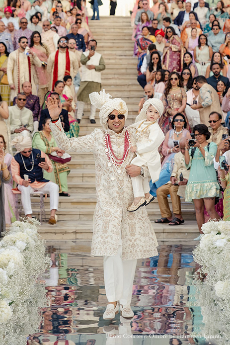 Priya and Sumeet, Fairmont Bab Al Bahr, Abu Dhabi