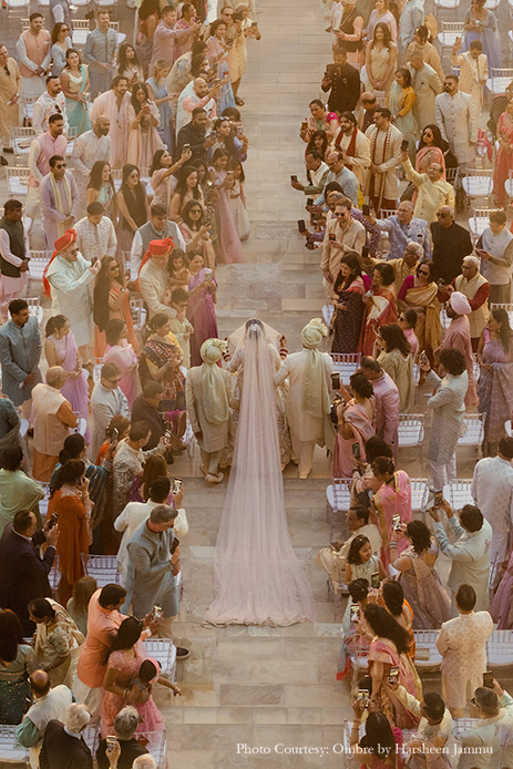 Priya and Sumeet, Fairmont Bab Al Bahr, Abu Dhabi