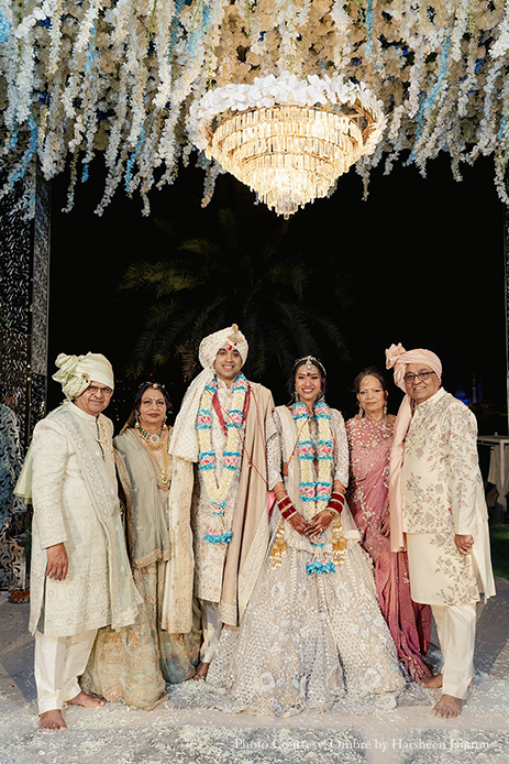 Priya and Sumeet, Fairmont Bab Al Bahr, Abu Dhabi