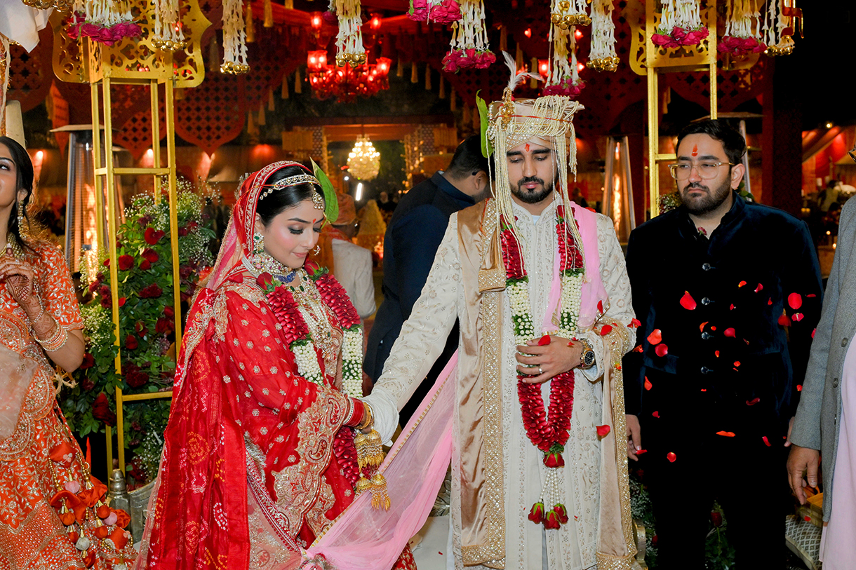 Priyanka and Arjun Mehra, Jaipur