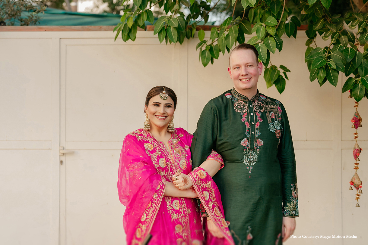 Ruchika Manglani and Olaf Vogel, Dubai