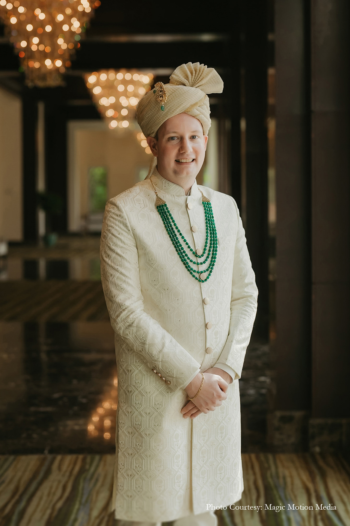 Ruchika Manglani and Olaf Vogel, Dubai