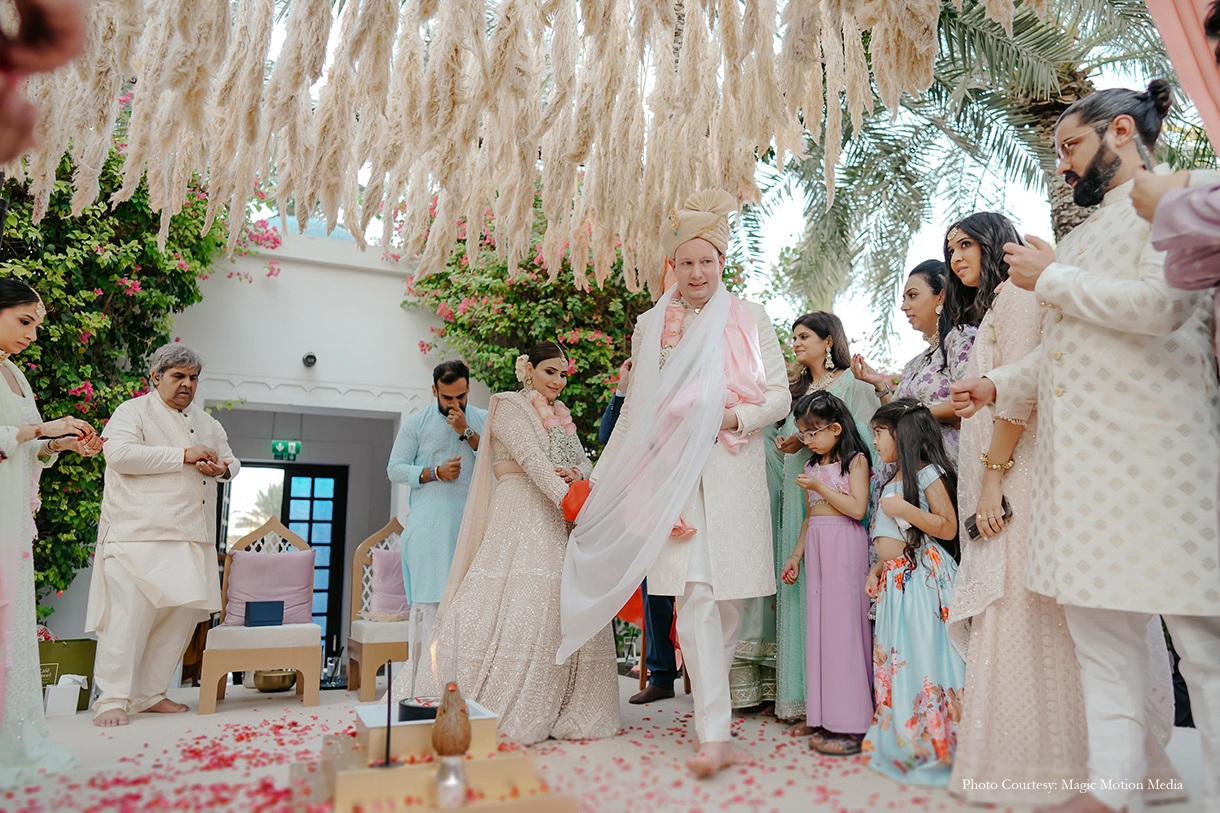 Ruchika Manglani and Olaf Vogel, Dubai