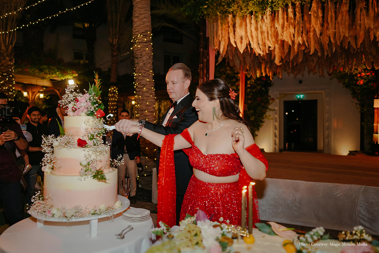 Ruchika Manglani and Olaf Vogel, Dubai