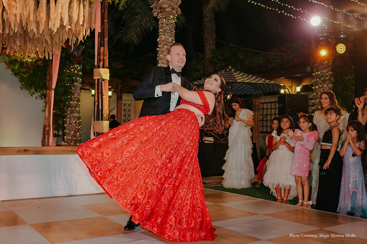 Ruchika Manglani and Olaf Vogel, Dubai