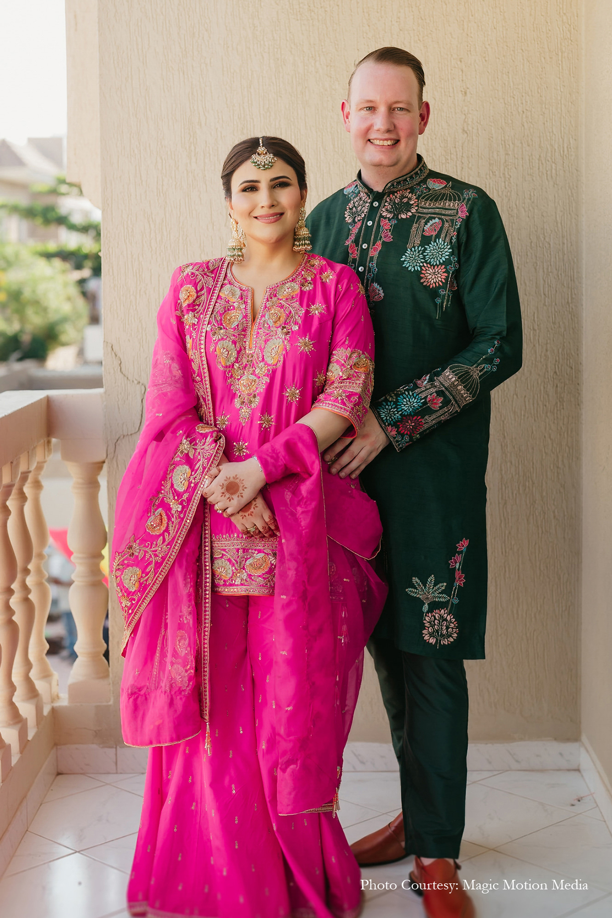Ruchika Manglani and Olaf Vogel, Dubai