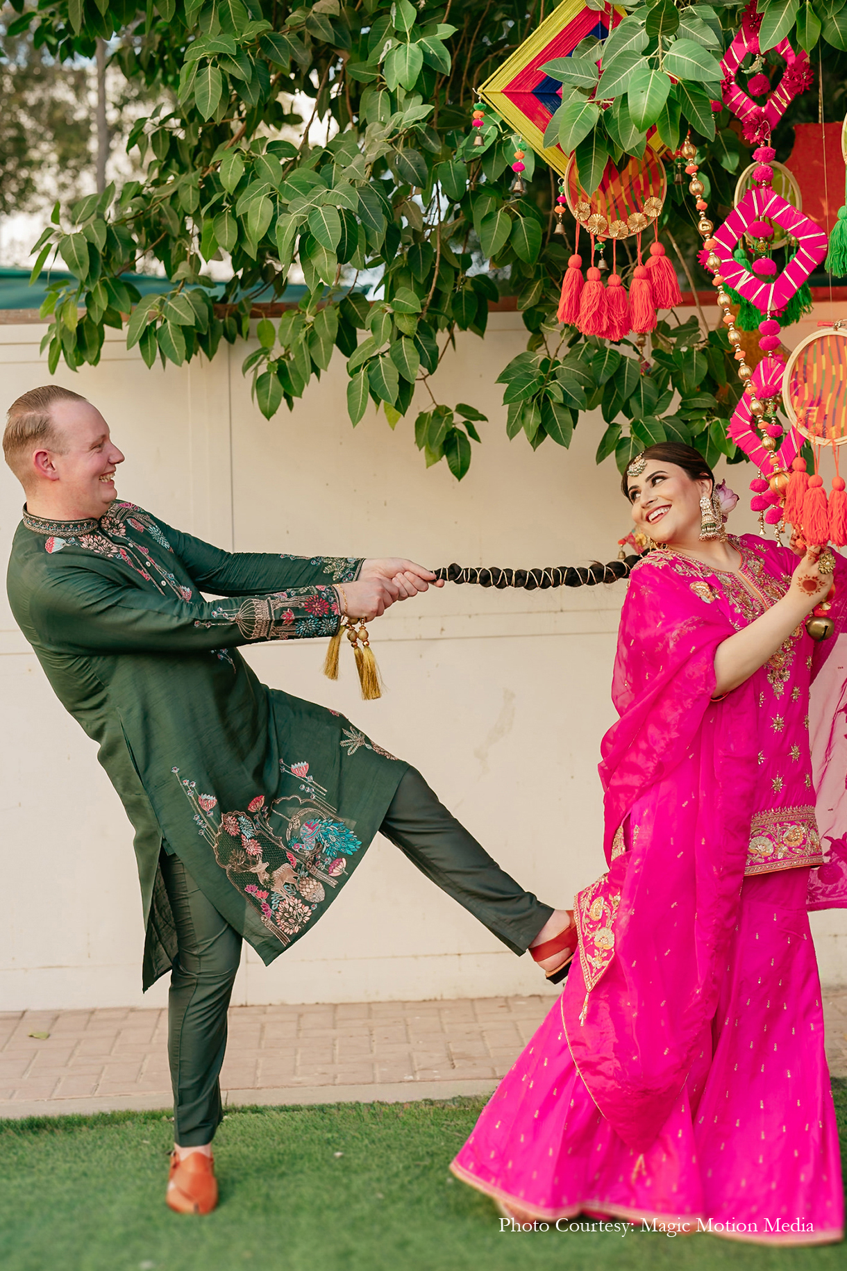 Ruchika Manglani and Olaf Vogel, Dubai