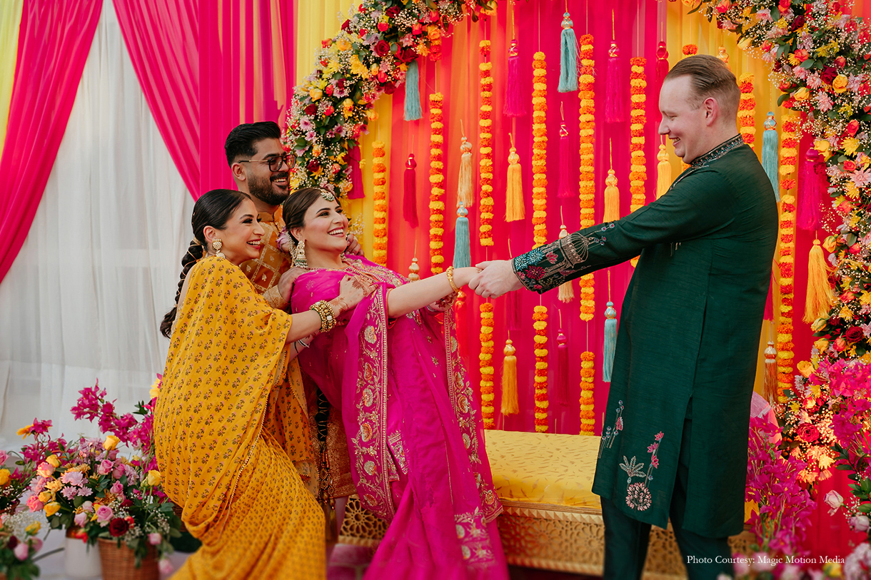 Ruchika Manglani and Olaf Vogel, Dubai