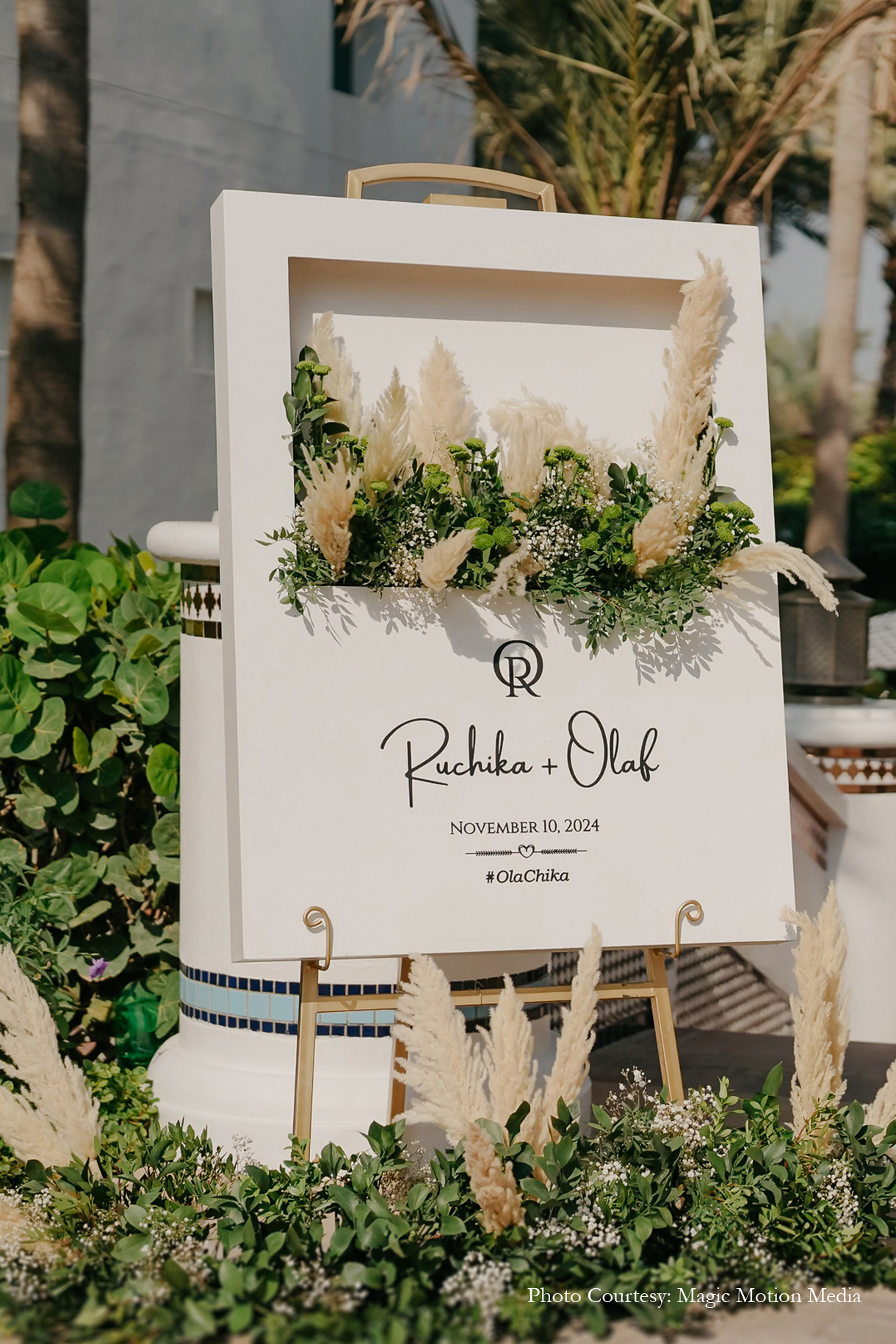 Ruchika Manglani and Olaf Vogel, Dubai