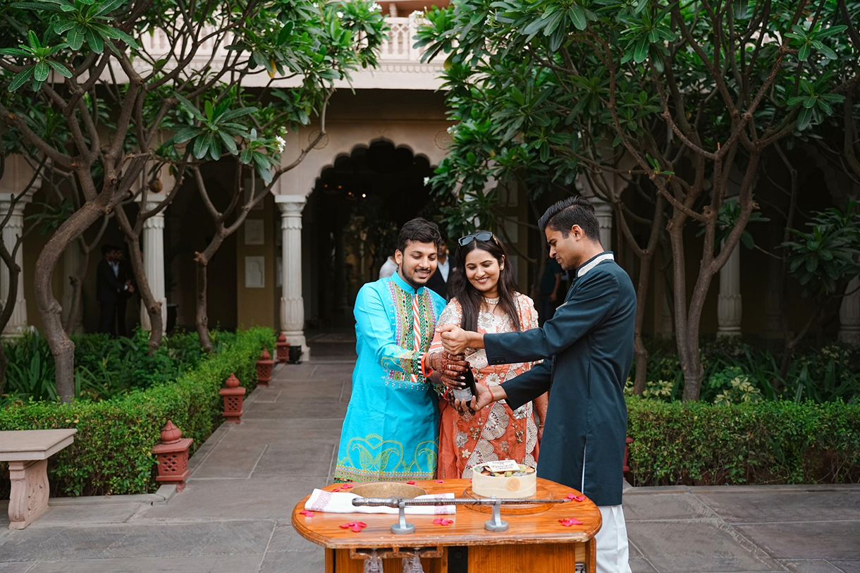 Ruchita Gulecha & Chirag Gandhi, Jaipur