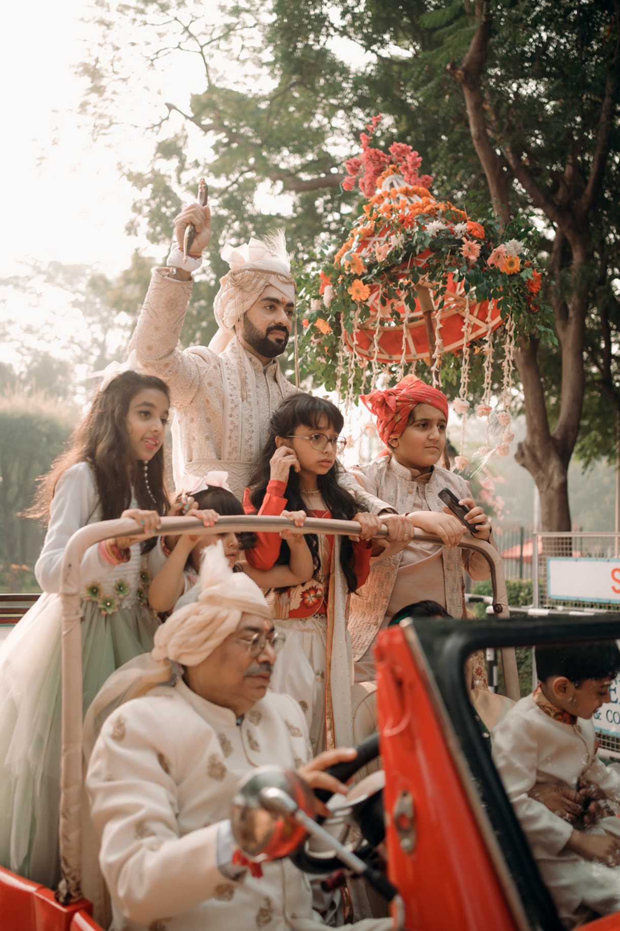 Sanjika Dang and Keshav Malhotra, Agra