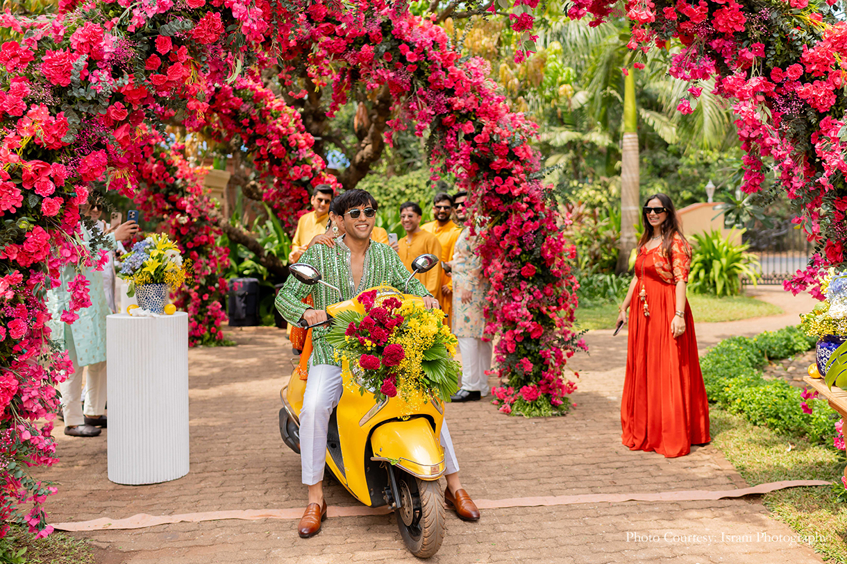 Soumya Trivedi and Kushagra Patel, St Regis, Goa