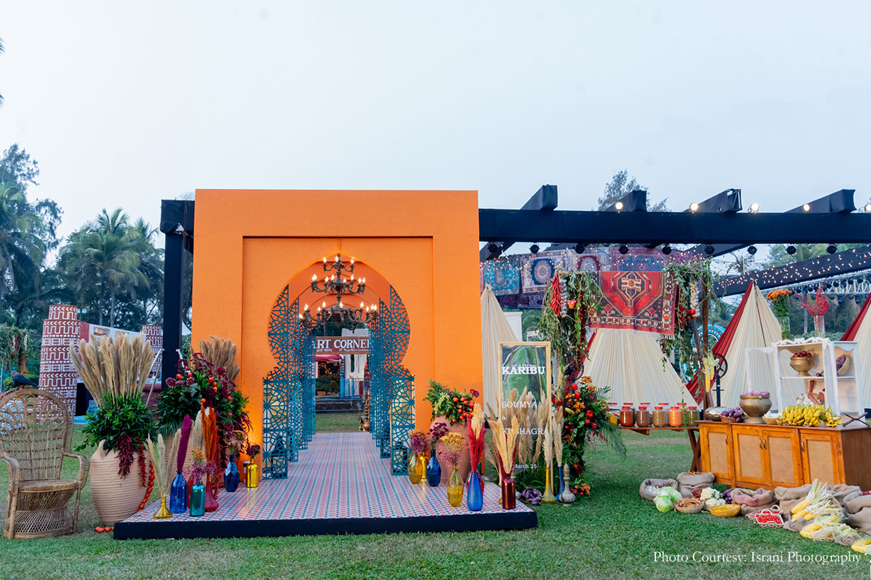 Soumya Trivedi and Kushagra Patel, St Regis, Goa