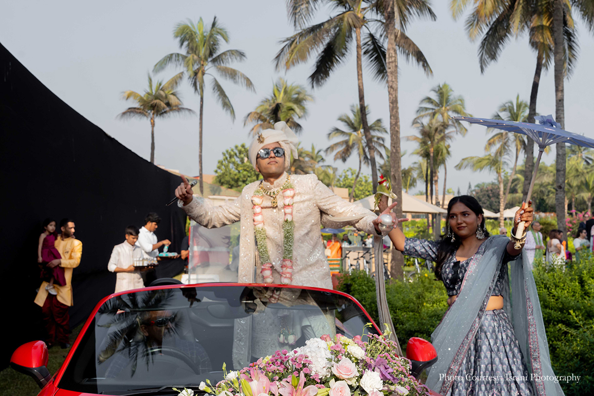 Soumya Trivedi and Kushagra Patel, St Regis, Goa