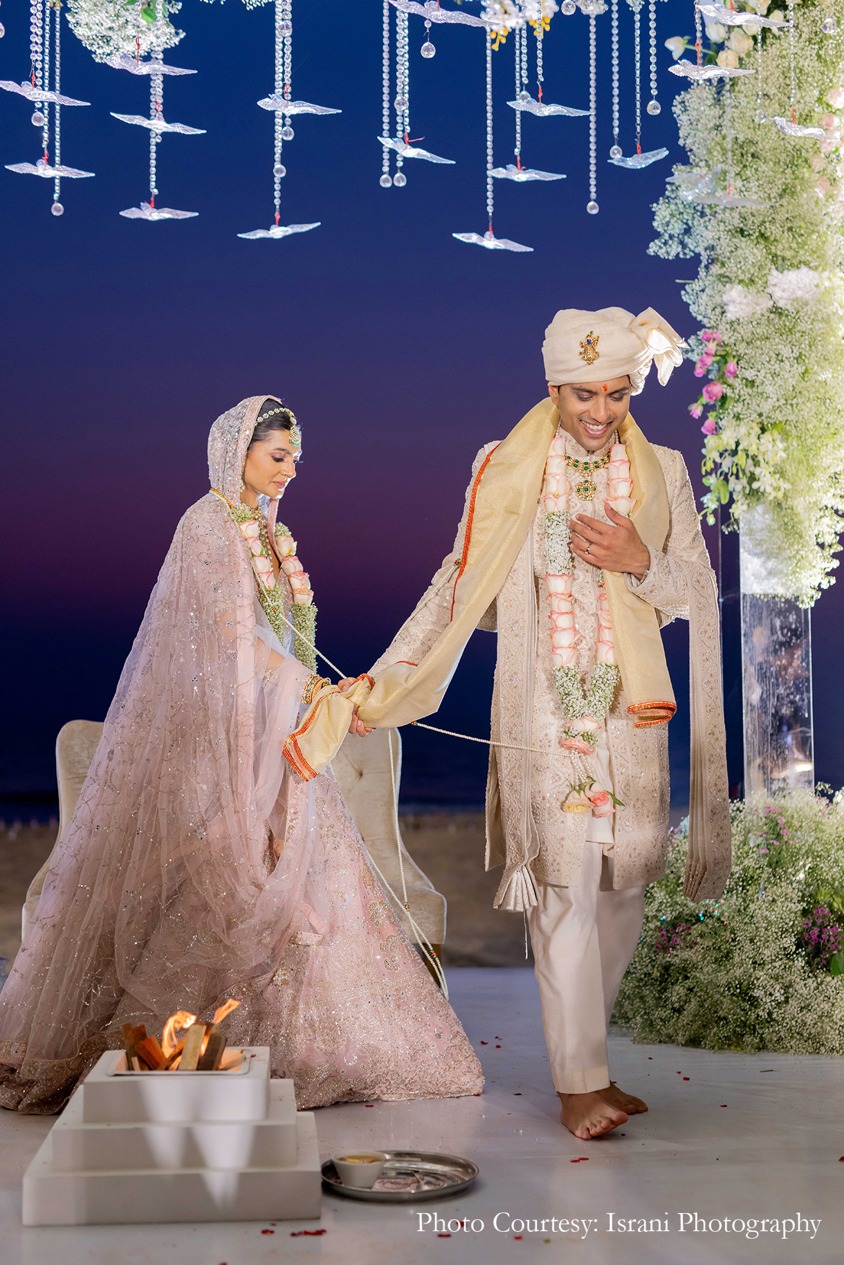 Soumya Trivedi and Kushagra Patel, St Regis, Goa