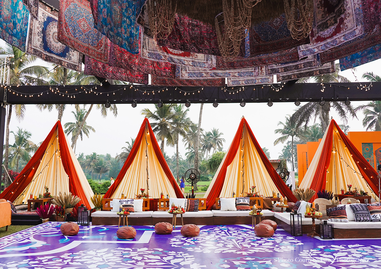 Soumya Trivedi and Kushagra Patel, St Regis, Goa