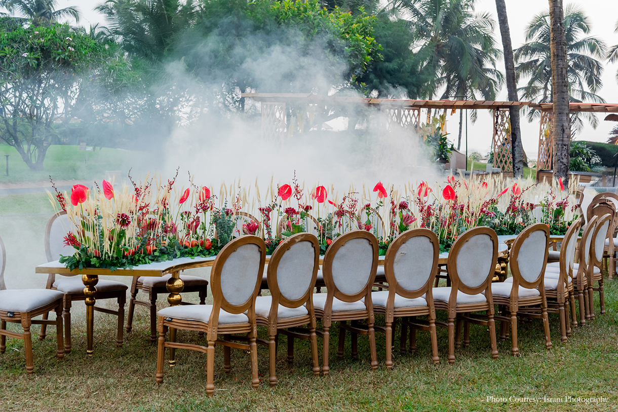 Soumya Trivedi and Kushagra Patel, St Regis, Goa