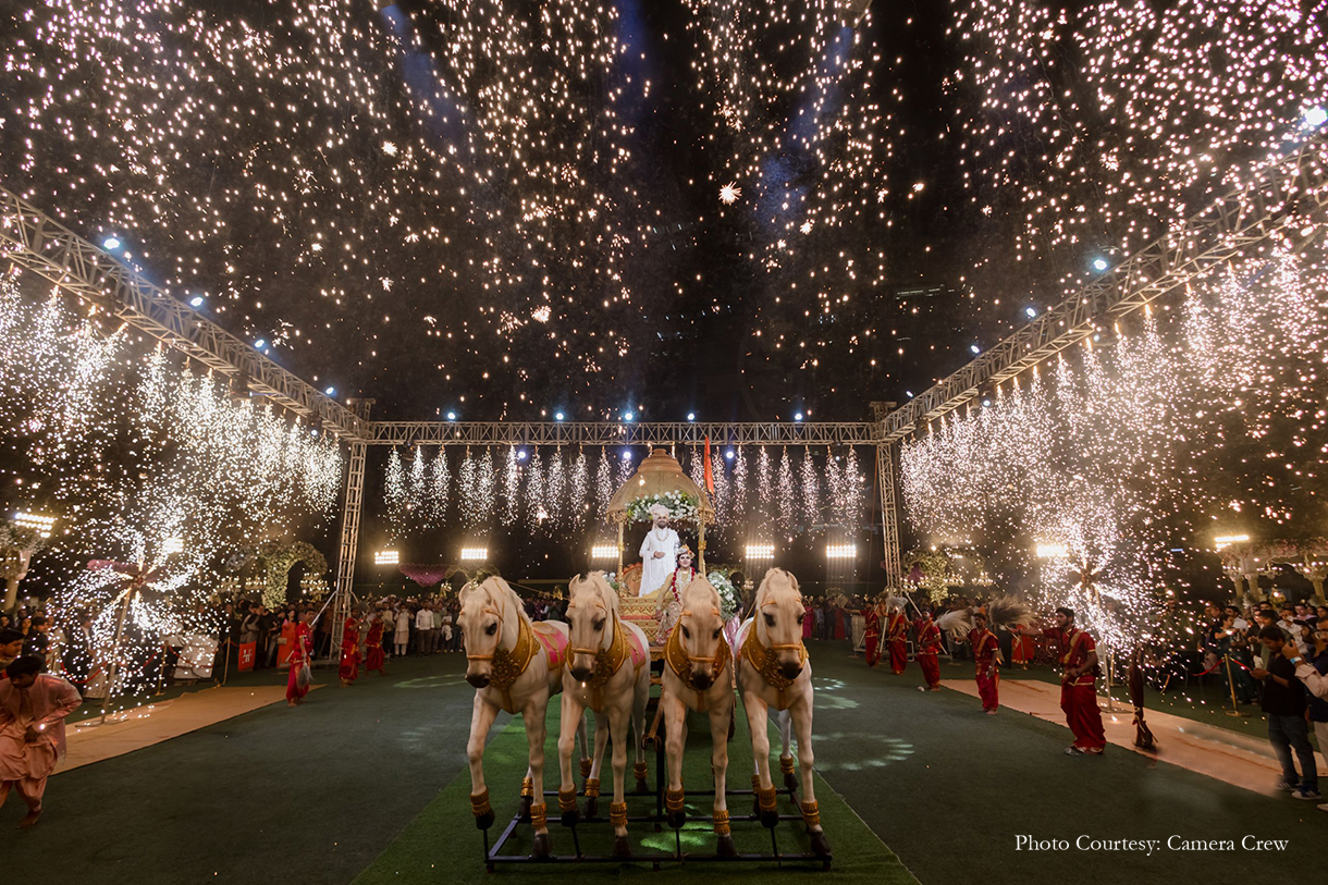 Tamanna Bohara and Shlok Bapna, Jio Gardens