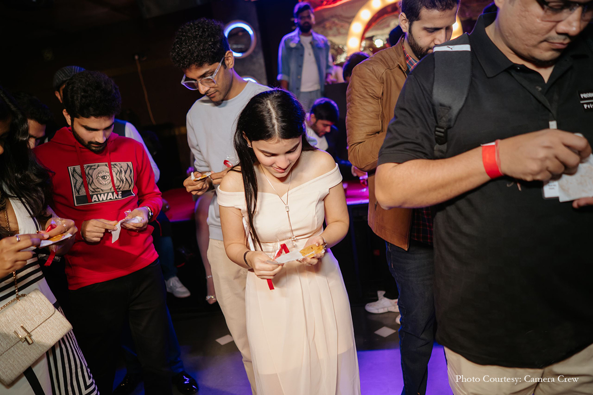 Tamanna Bohara and Shlok Bapna, Jio Gardens