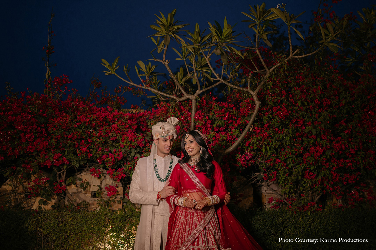 Vandita Saxena and Vivek Mall, Udaipur