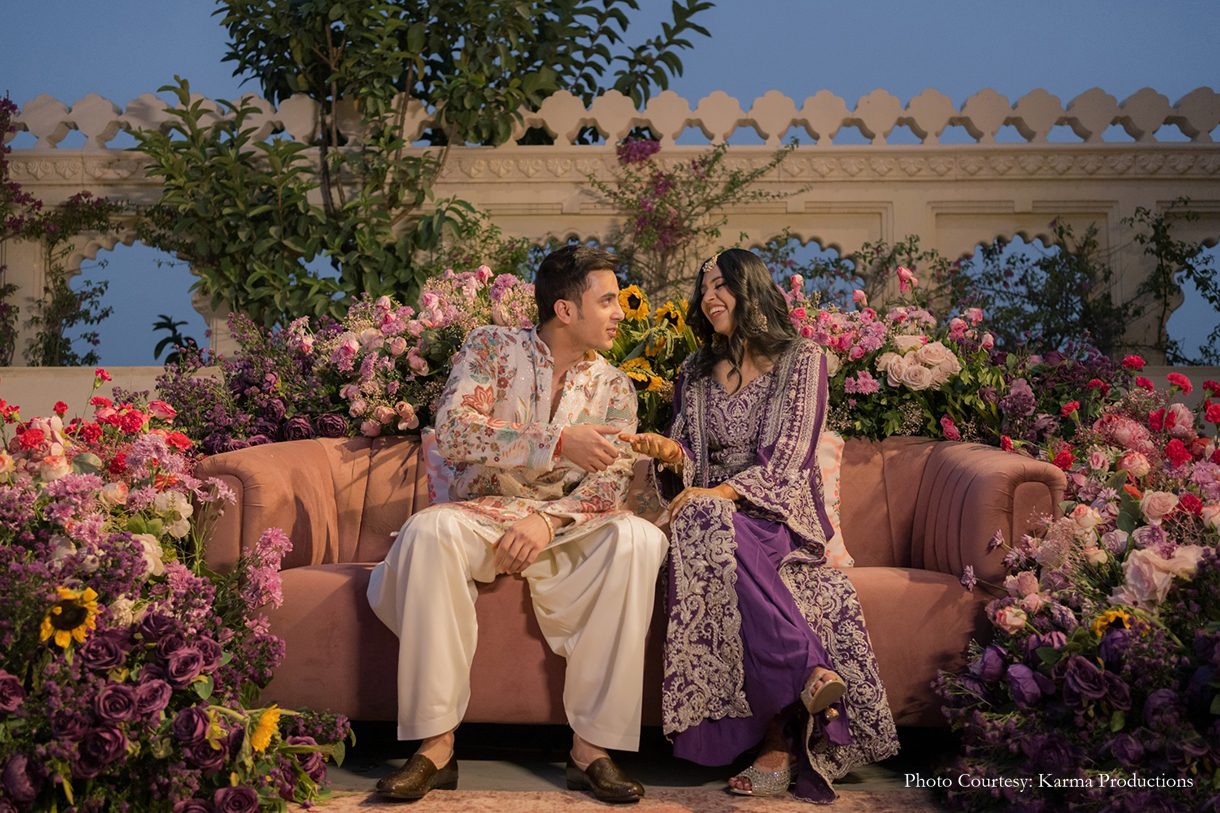 Vandita Saxena and Vivek Mall, Udaipur