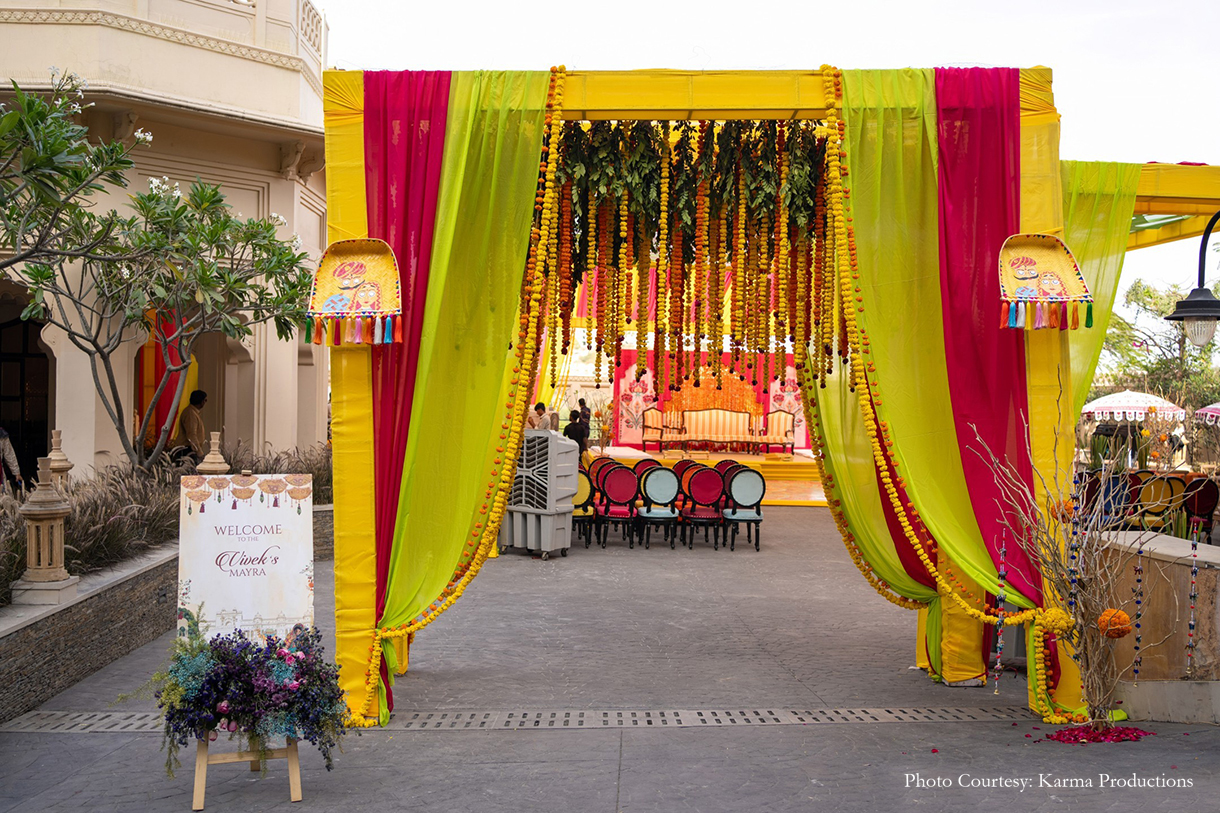 Vandita Saxena and Vivek Mall, Udaipur