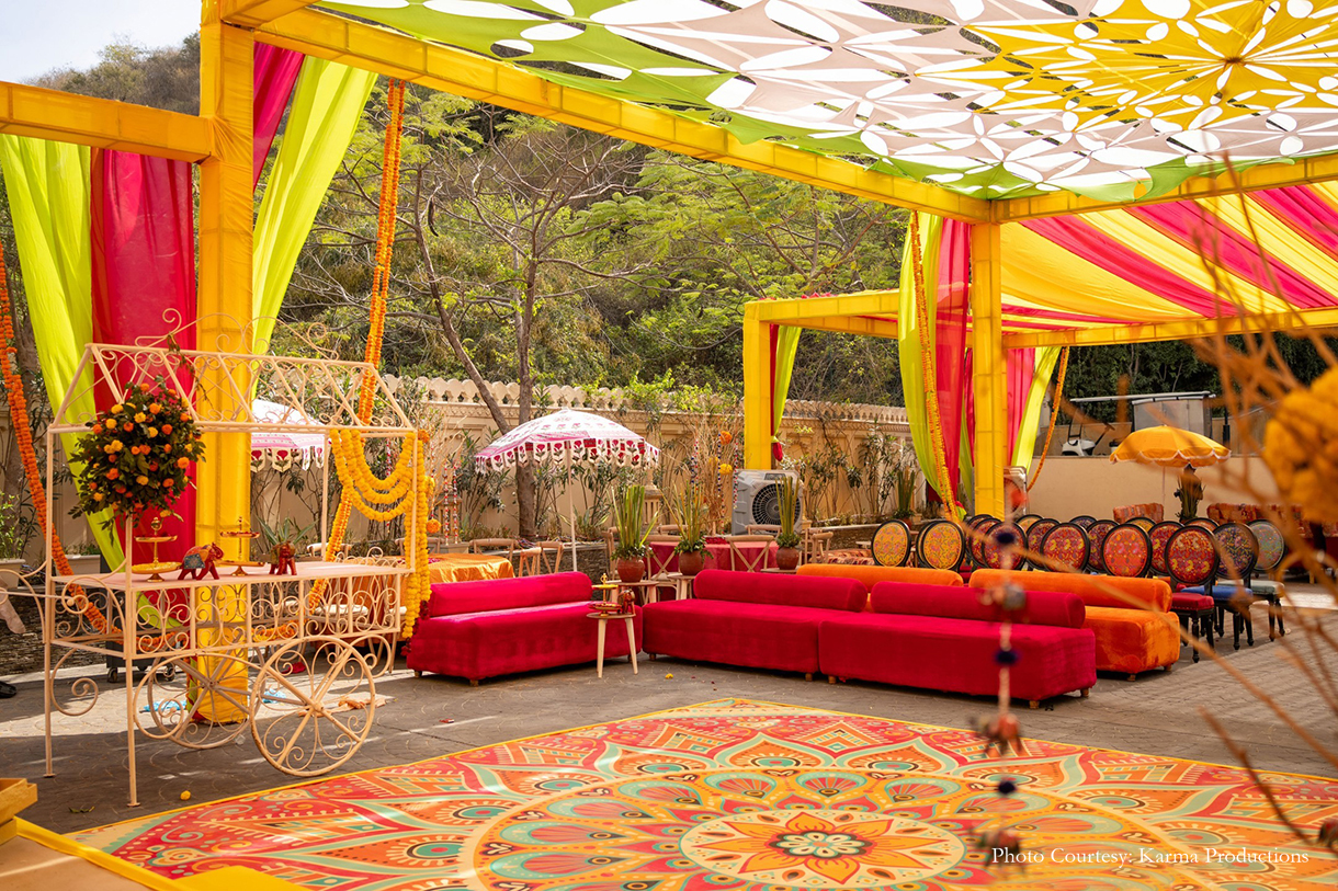 Vandita Saxena and Vivek Mall, Udaipur