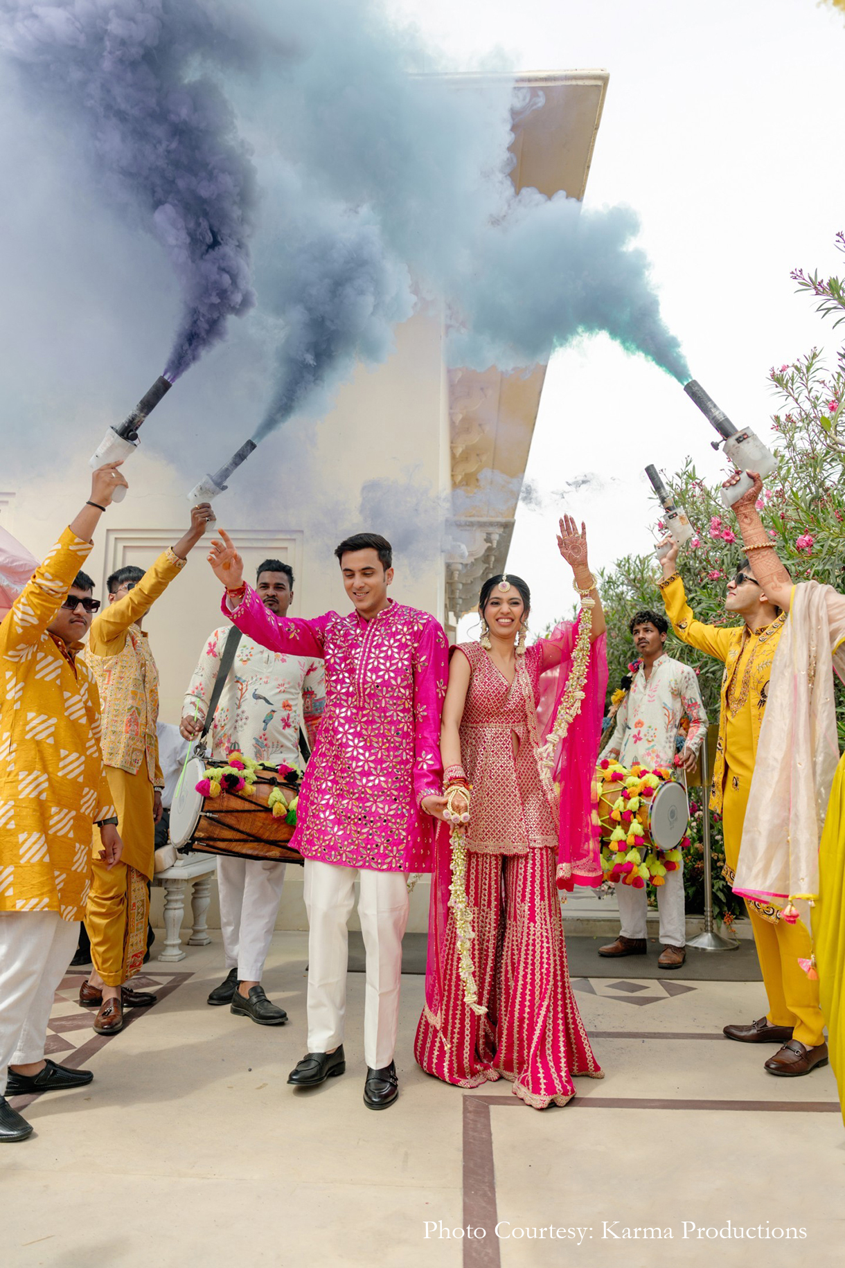 Vandita Saxena and Vivek Mall, Udaipur