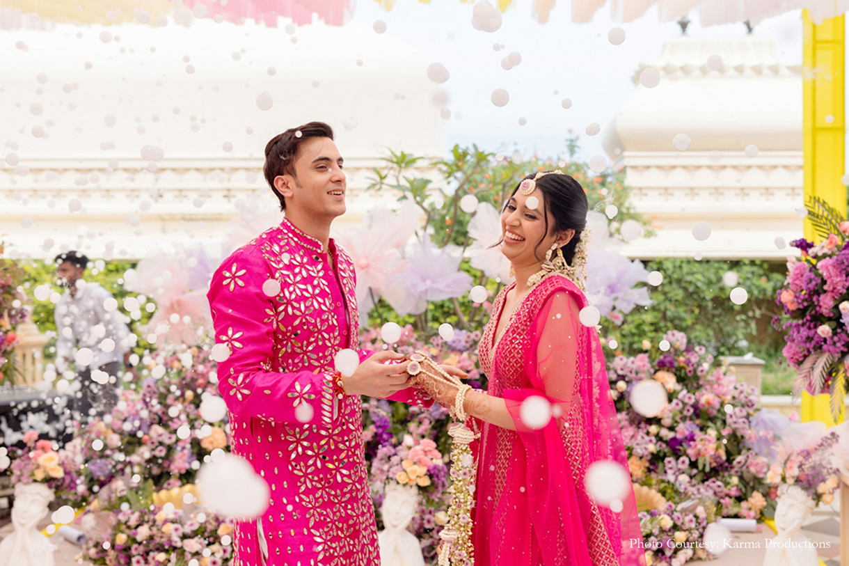 Vandita Saxena and Vivek Mall, Udaipur