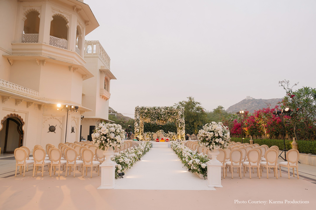 Vandita Saxena and Vivek Mall, Udaipur