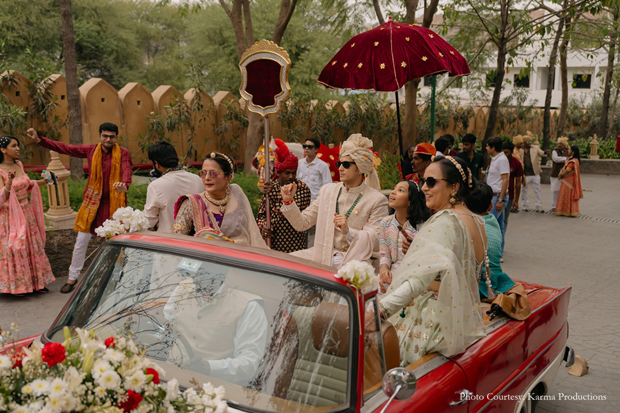 Vandita Saxena and Vivek Mall, Udaipur