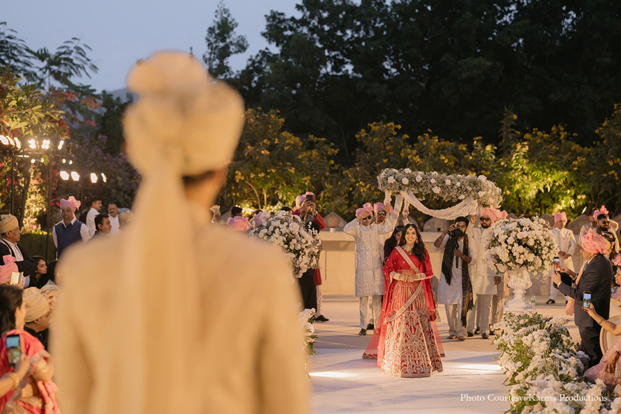 Vandita Saxena and Vivek Mall, Udaipur