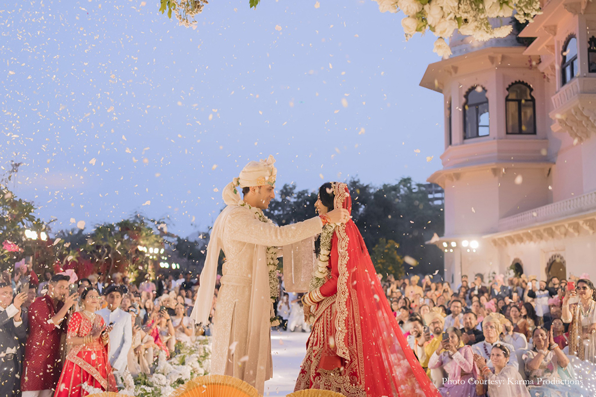 Vandita Saxena and Vivek Mall, Udaipur