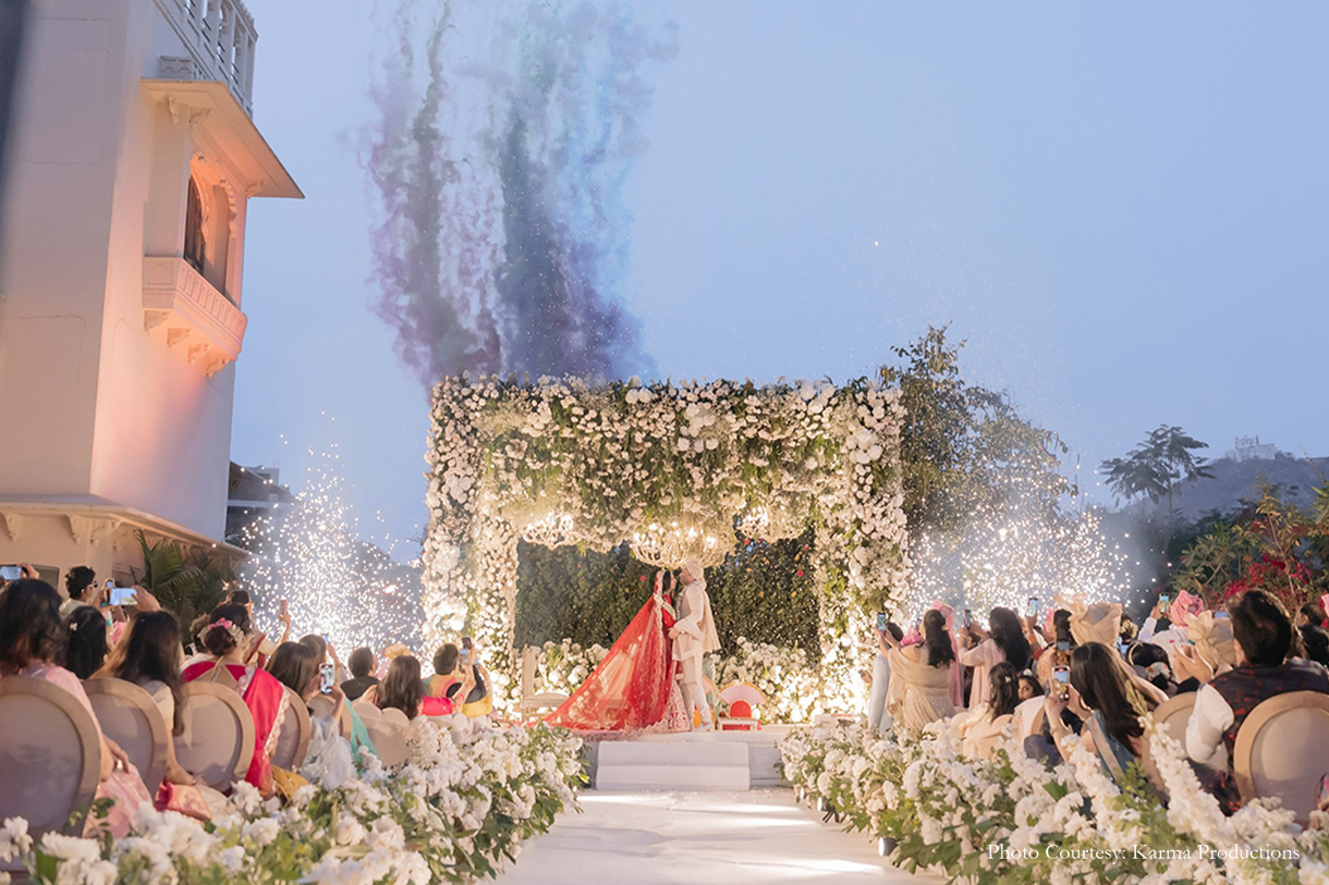 Vandita Saxena and Vivek Mall, Udaipur