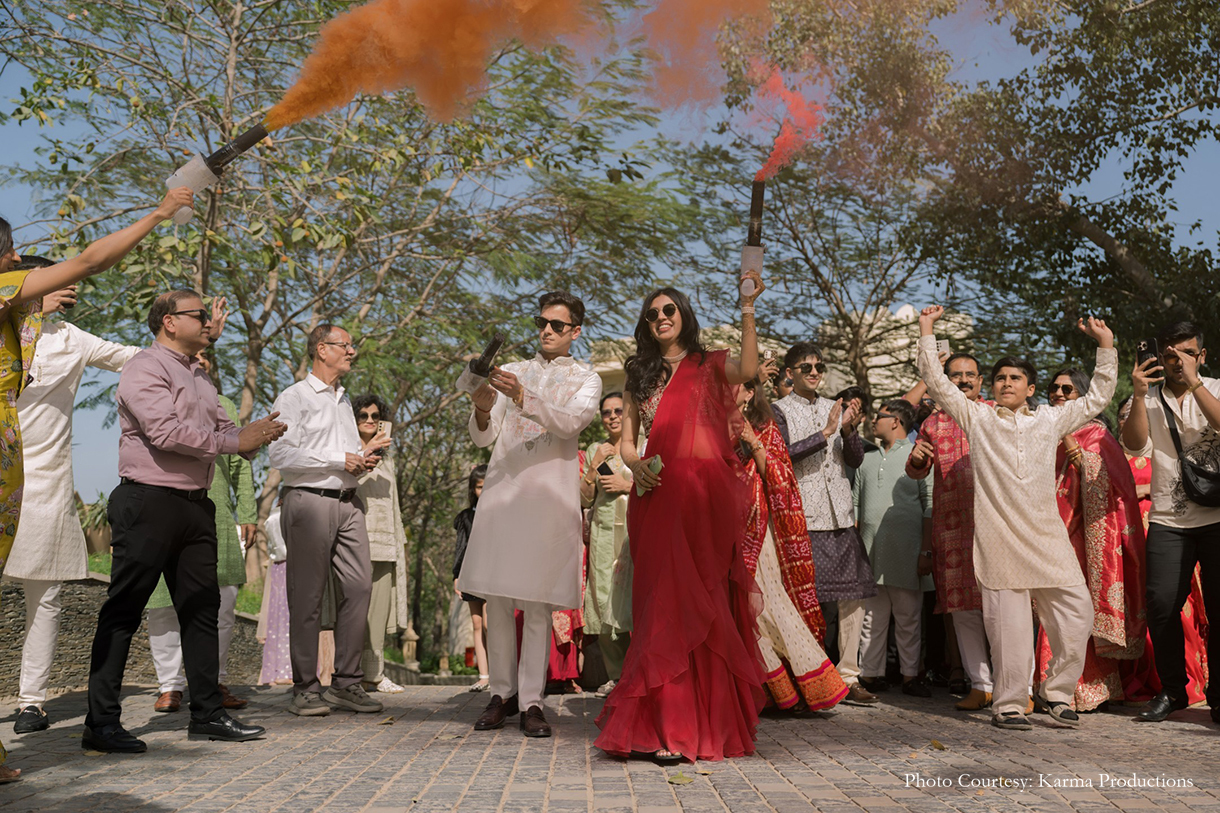 Vandita Saxena and Vivek Mall, Udaipur