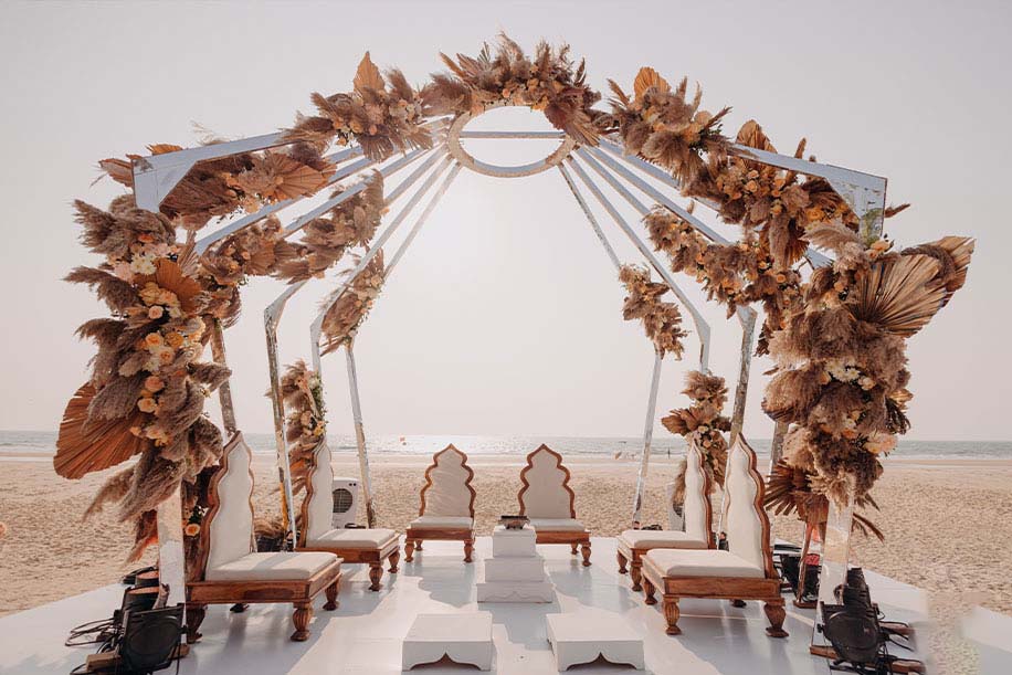 Non Floral Mandap Ideas