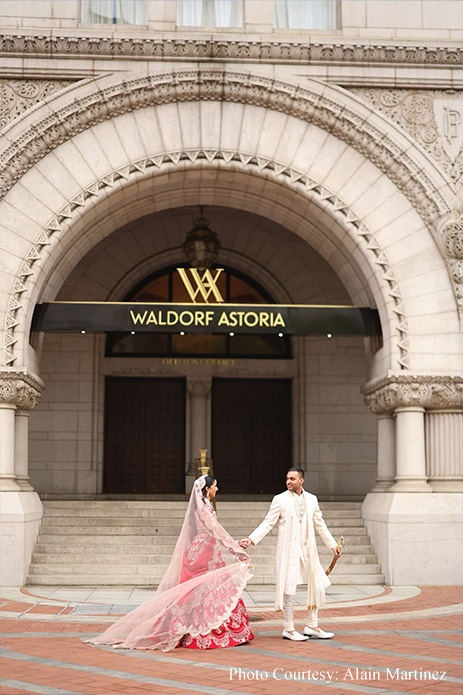 Ramya Bodempudi and Sachi Gupta, Waldorf Astoria Washington DC