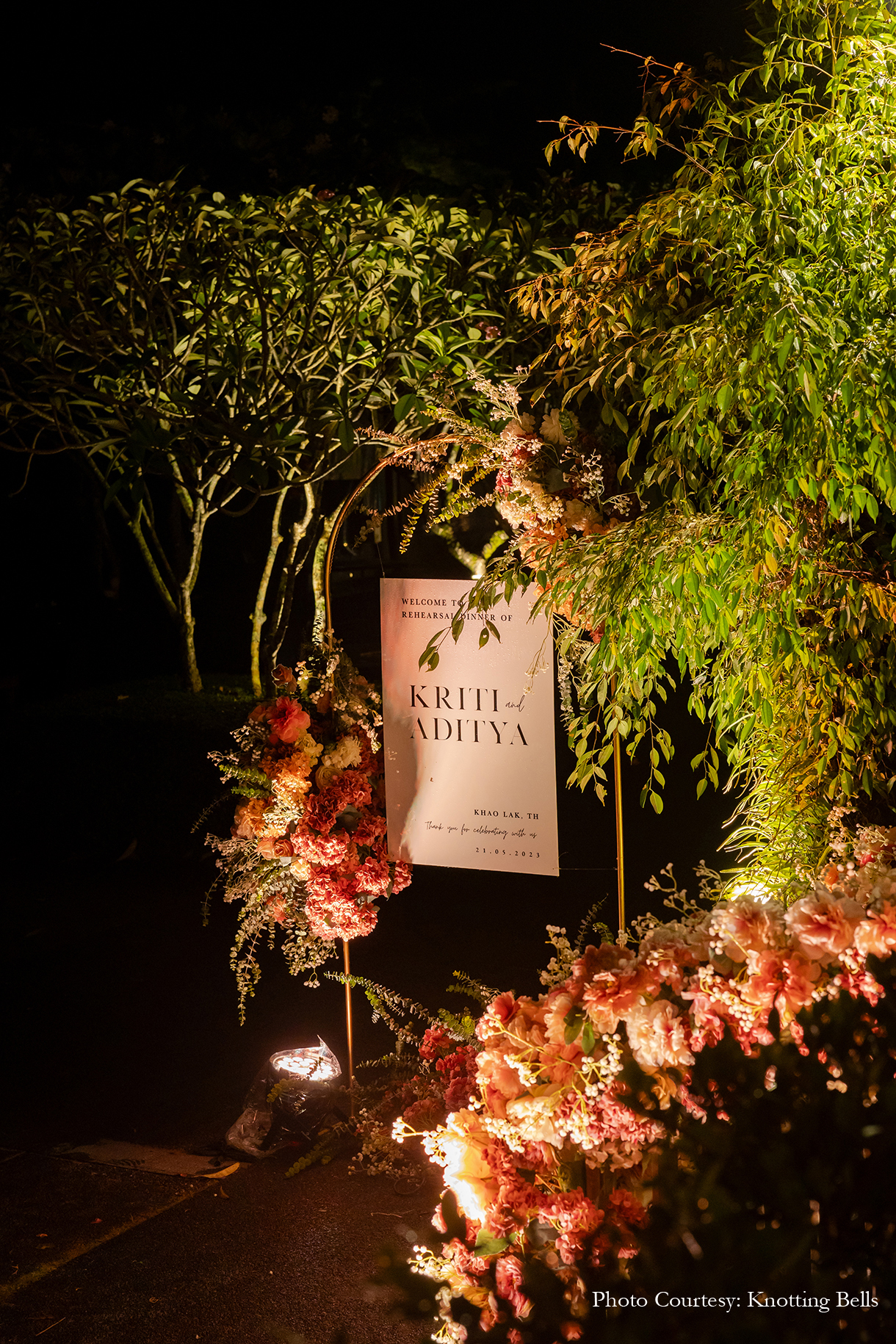 Kriti Ahuja and Aditya Ochani, Thailand