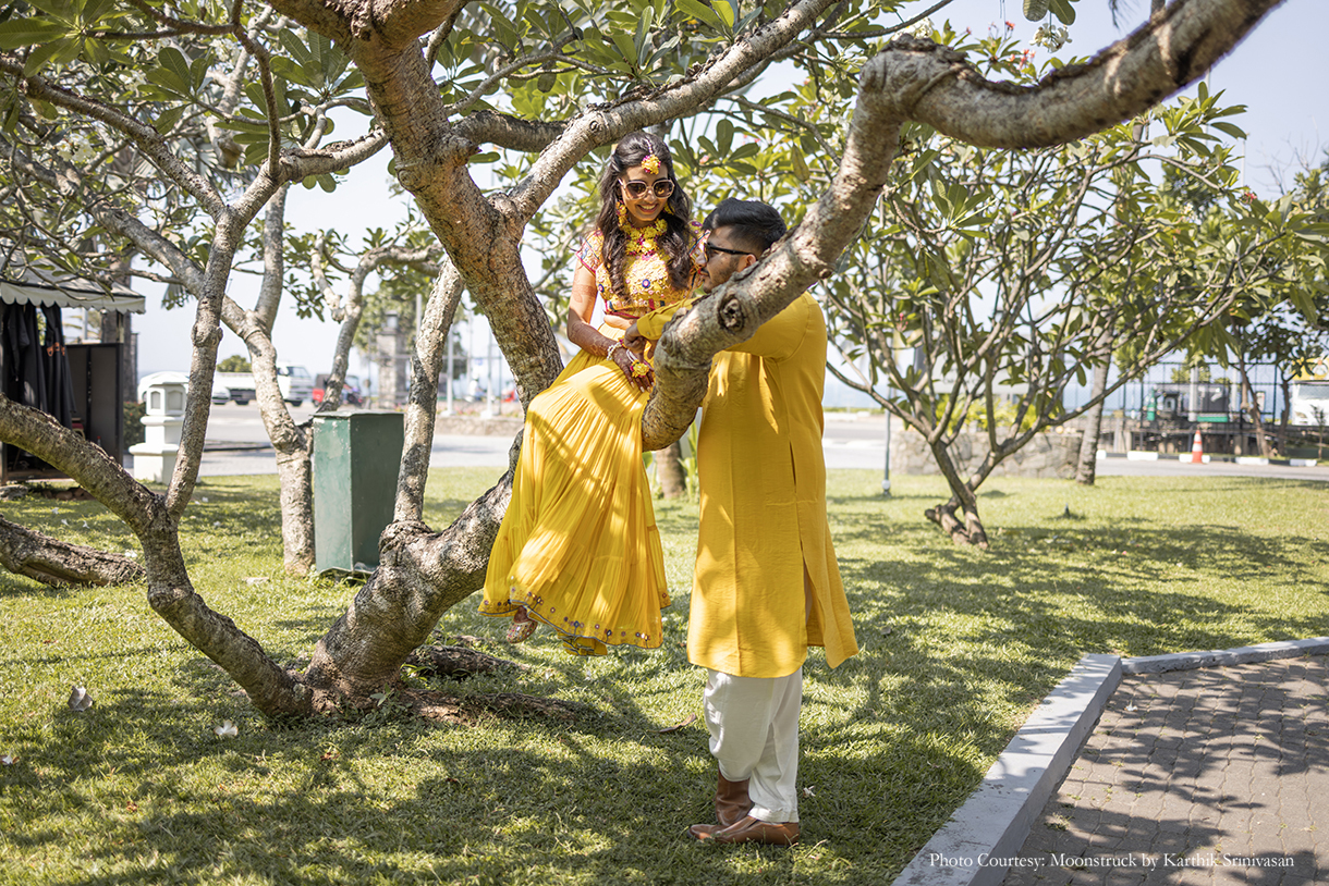 Aakriti Jain and Varun Jaideep, Colombo