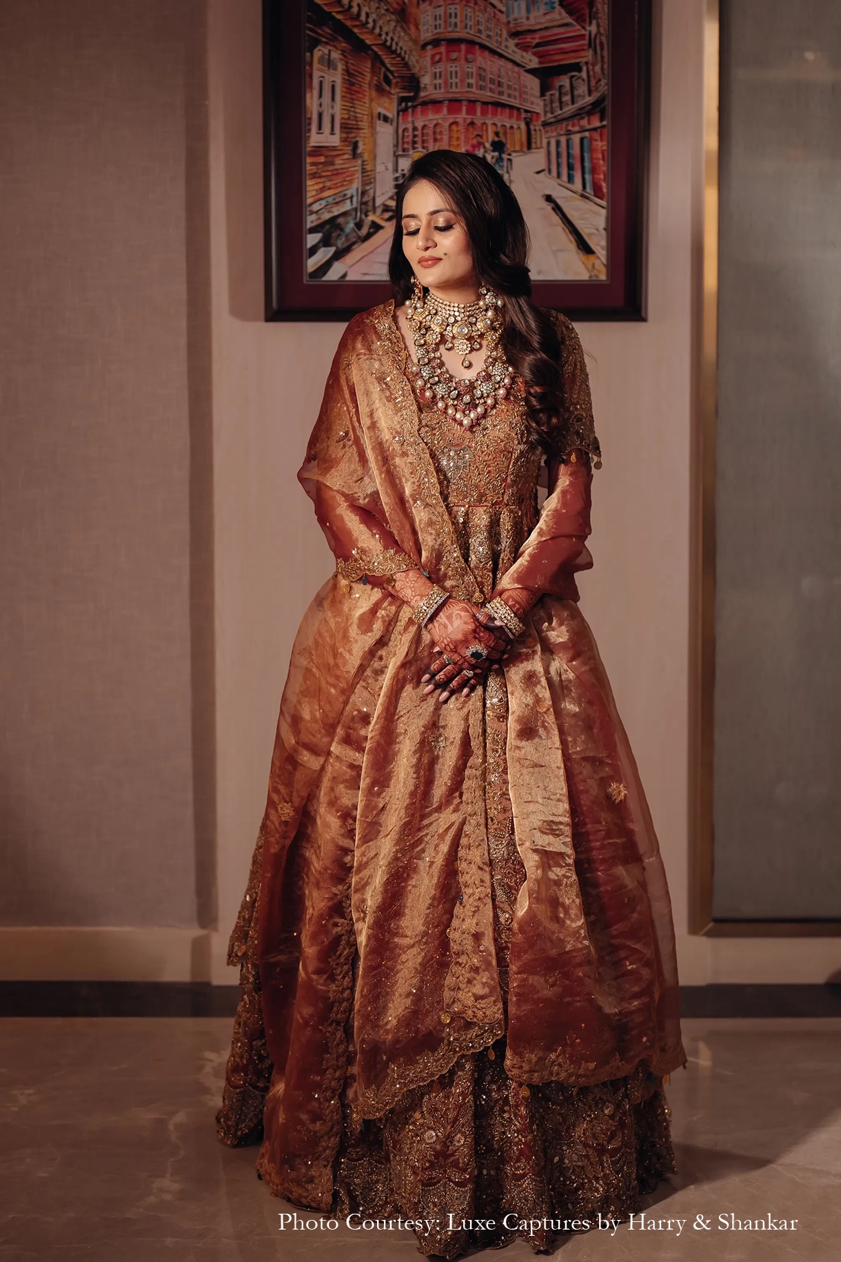 Aanchal Mehta and Vidit Jain, Taj Amer, Jaipur